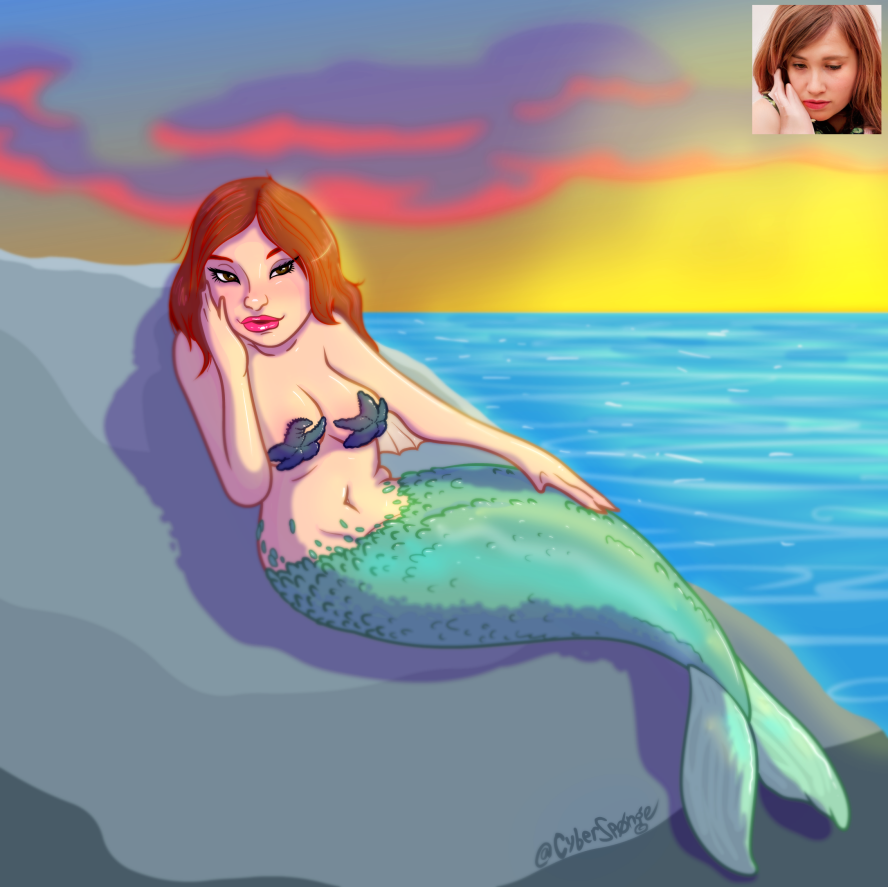 This Mermaid, like most Mermaids, Does Not Exist